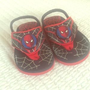 Spider-Man lightup flip flops